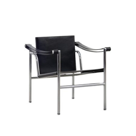 Le Corbusier LC1 black leather Cassina
