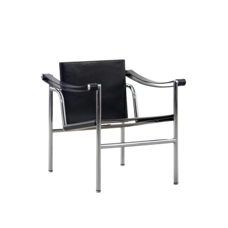 Le Corbusier LC1 black leather Cassina Le Corbusier LC1 black leather Cassina