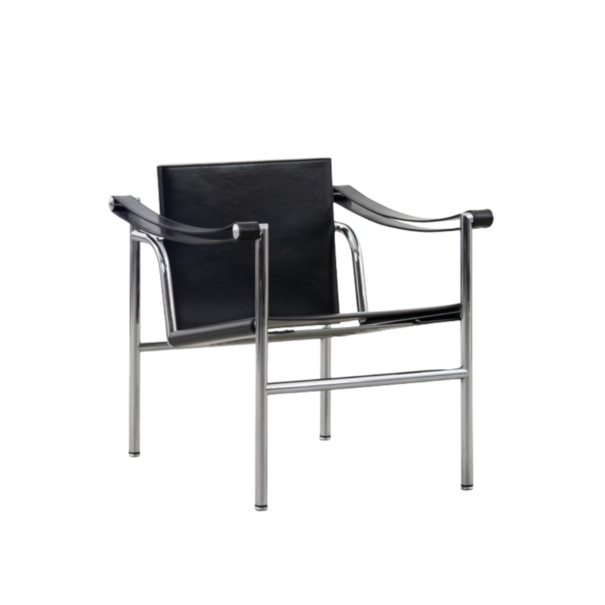 Le Corbusier LC1 black leather Cassina Cassina Le Corbusier LC1 black leather Cassina