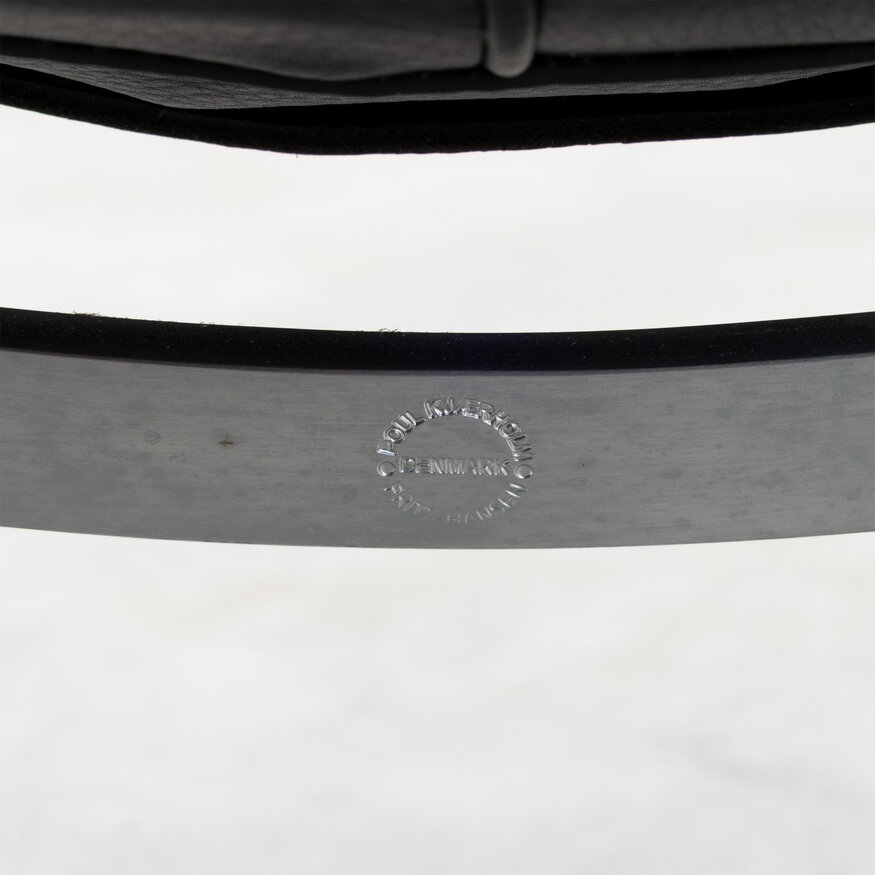 Poul Kjearholm PK22 lounge chair black leather Fritz Hansen Fritz Hansen Poul Kjearholm PK22 lounge chair black leather Fritz Hansen