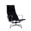 Vitra Eames EA124 lounge chair black hopsak Vitra