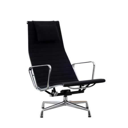 Eames EA124 stoel zwart hopsak Vitra Eames EA124 stoel zwart hopsak Vitra