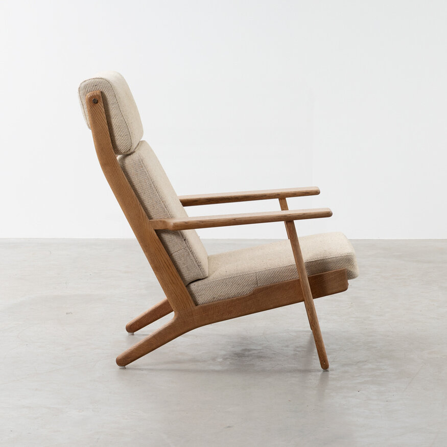 Hans J Wegner GE-290 fauteuil eiken Getama Getama Hans J Wegner GE-290 fauteuil eiken Getama