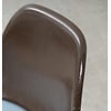 Herman Miller Eames chair met zitkussen fiberglass bruin Herman Miller