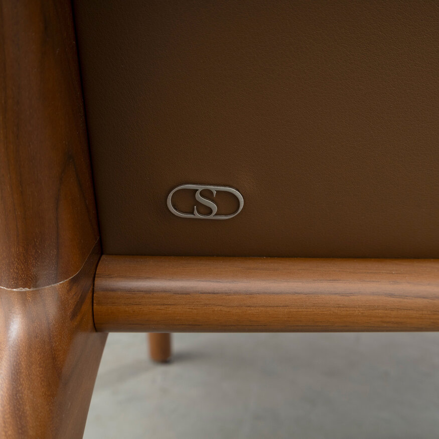 De Sede DS531 Brazil 2 seater sofa wood and leather