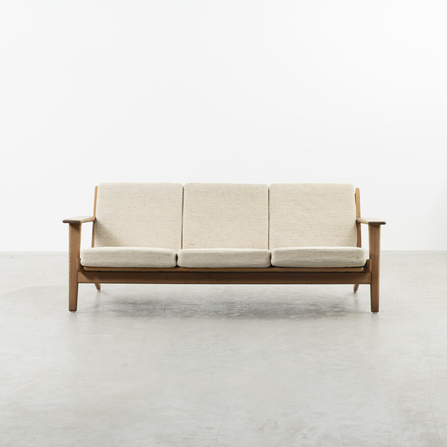 Getama Hans J Wegner GE-290 3-zitsbank eiken Getama