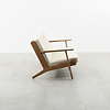 Getama Hans J Wegner GE-290 3-zitsbank eiken Getama