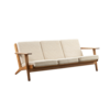 Getama Hans J Wegner GE-290 3-zitsbank eiken Getama