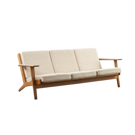 Hans J Wegner GE-290 3-zitsbank eiken Getama