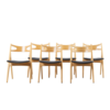 Carl Hansen Set of 6 Hans Wegner CH29 chairs Carl Hansen