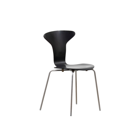 Arne Jacobsen Mug stoel zwart jaren 60 Fritz Hansen Arne Jacobsen Mug stoel zwart jaren 60 Fritz Hansen