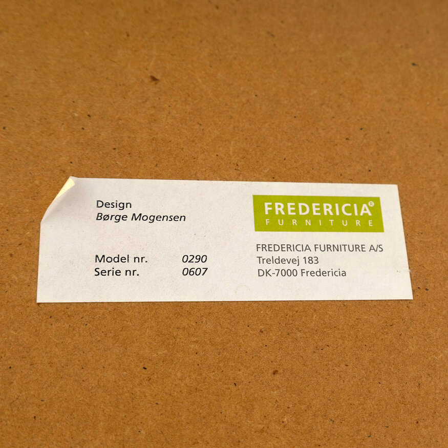 Fredericia Borge Mogensen table model 6284 oak Fredericia