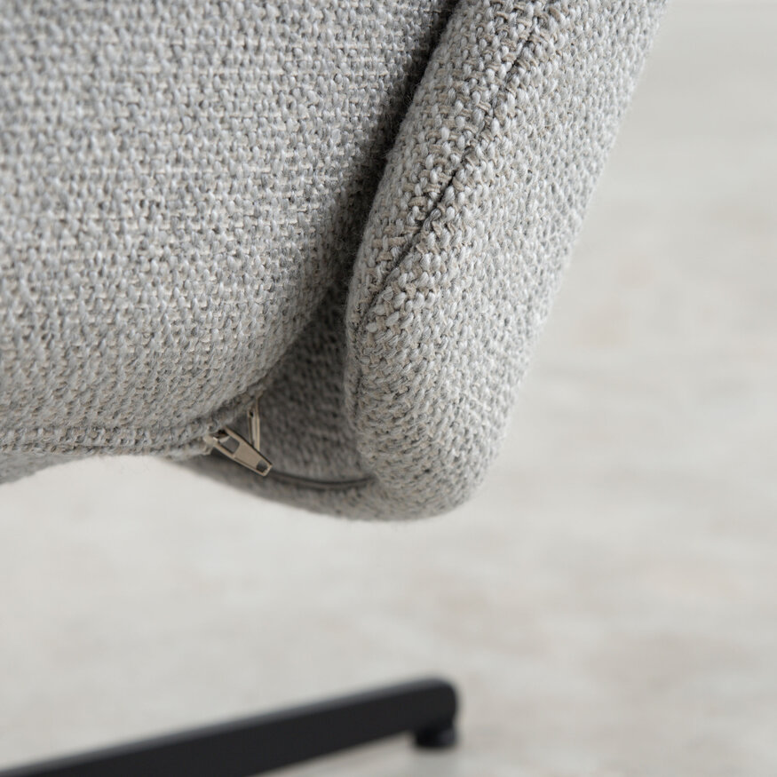 Sav & Økse Relaxfauteuil Aksel Silver