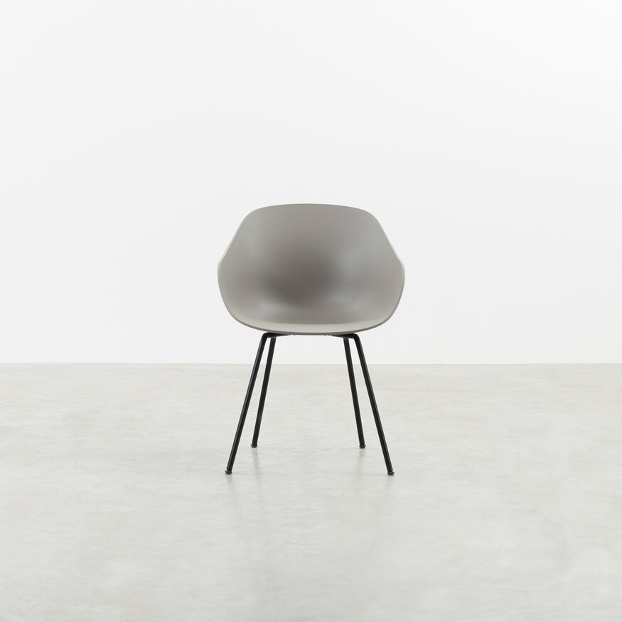 HAY Set van 6 Hay About A Chair stoelen grijs Hay