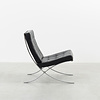 Knoll Mies van der Rohe Barcelona Lounge Chair zwart leer Knoll