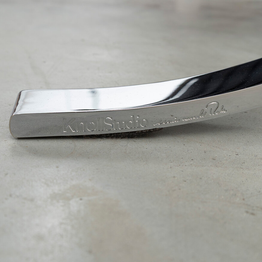 Knoll Mies van der Rohe Barcelona Lounge Chair zwart leer Knoll