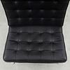 Knoll Mies van der Rohe Barcelona Lounge Chair zwart leer Knoll
