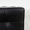 Knoll Mies van der Rohe Barcelona Lounge Chair zwart leer Knoll