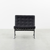 Knoll Mies van der Rohe Barcelona Lounge Chair black leather Knoll