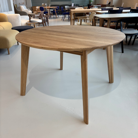 Nonne Table Round 120+ (1x50) Oiled Oak - Outlet Zaandam