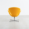 Fritz Hansen Arne Jacobsen Swan Chair orange Fritz Hansen
