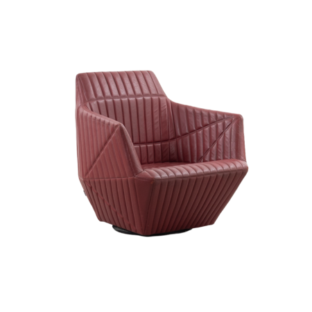 Ligne Roset Facett fauteuil leer