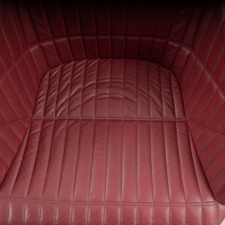 Ligne Roset Facett fauteuil leer