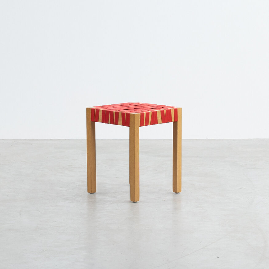 Gispen Richard Hutten Berlage stool red Gispen