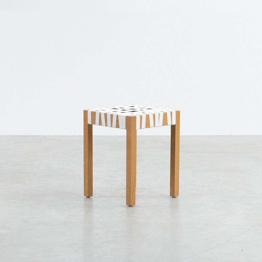 Gispen Richard Hutten Berlage stool white Gispen