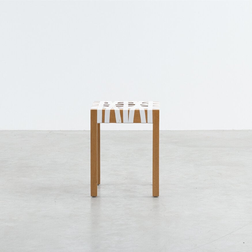 Gispen Richard Hutten Berlage kruk wit Gispen