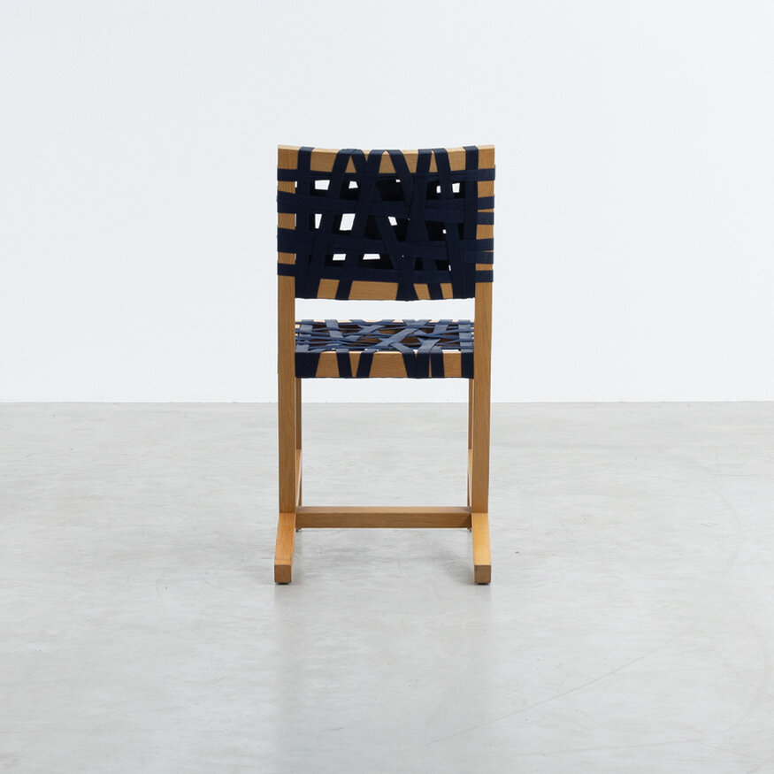 Gispen Richard Hutten Berlage chair dark blue Gispen