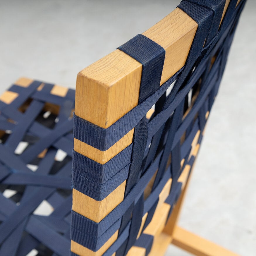 Gispen Richard Hutten Berlage stoel donkerblauw Gispen