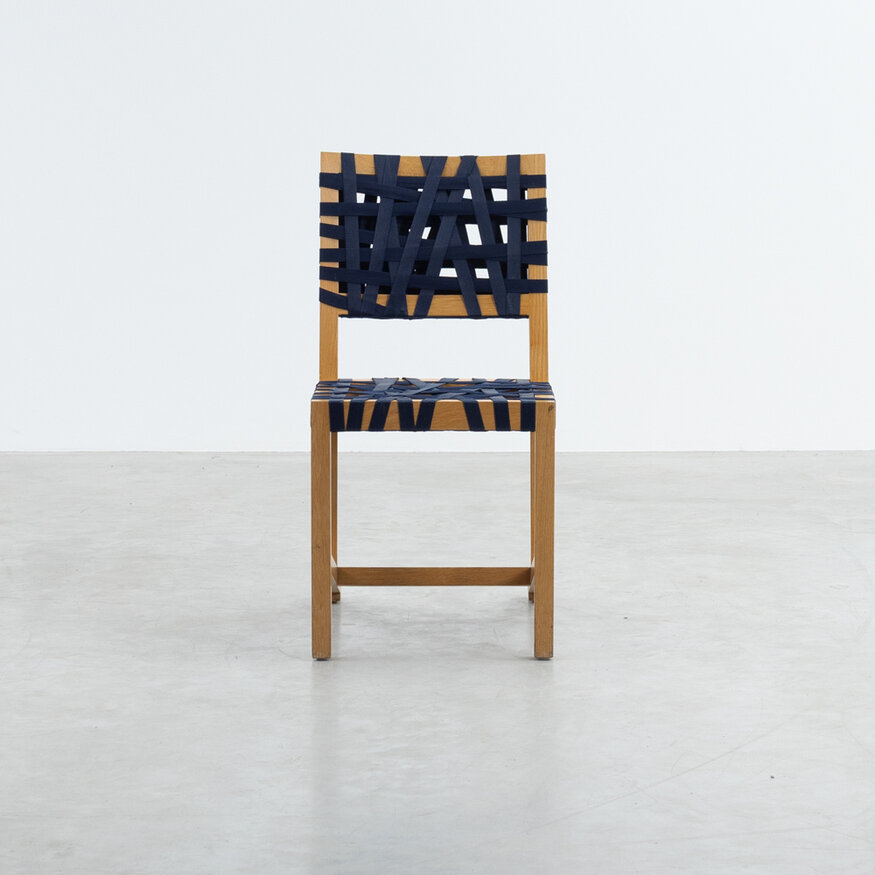 Gispen Richard Hutten Berlage chair dark blue Gispen