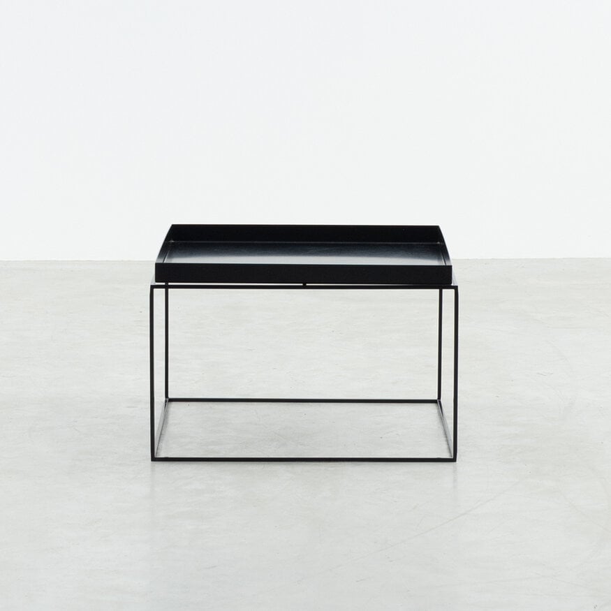 HAY Hay Tray coffee table square 60x60 black