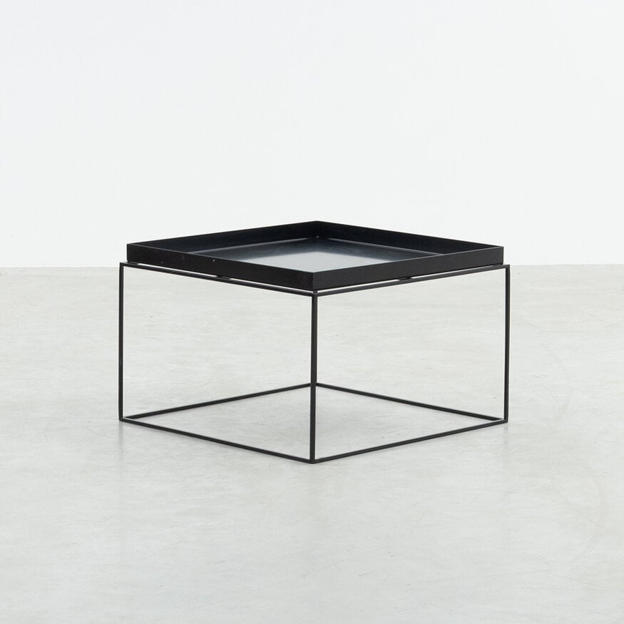 HAY Hay Tray coffee table square 60x60 black