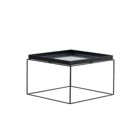 Hay Tray salontafel vierkant 60x60 zwart