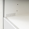 Pastoe Pastoe Fibre kast 207x55 cm wit met transparant