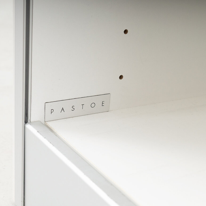 Pastoe Pastoe Fibre cabinet 207x55 cm white with transparent finish