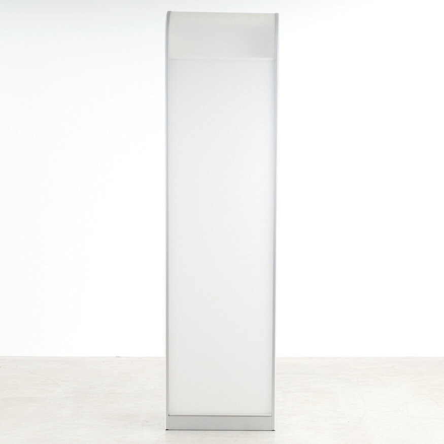 Pastoe Pastoe Fibre cabinet 207x55 cm white with transparent finish