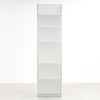 Pastoe Pastoe Fibre cabinet 207x55 cm white with transparent finish