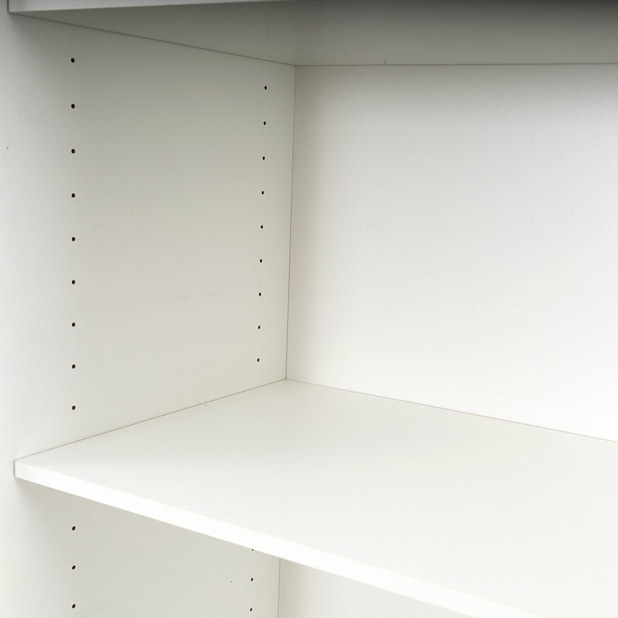 Pastoe Pastoe Fibre cabinet 207x55 cm white with transparent finish