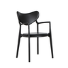 True North Asger Soelberg salon chair zwart leer True North