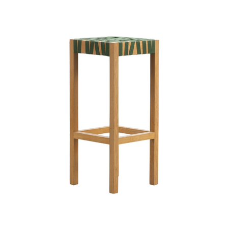 Richard Hutten Berlage bar stool green Gispen