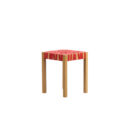 Richard Hutten Berlage stool red Gispen
