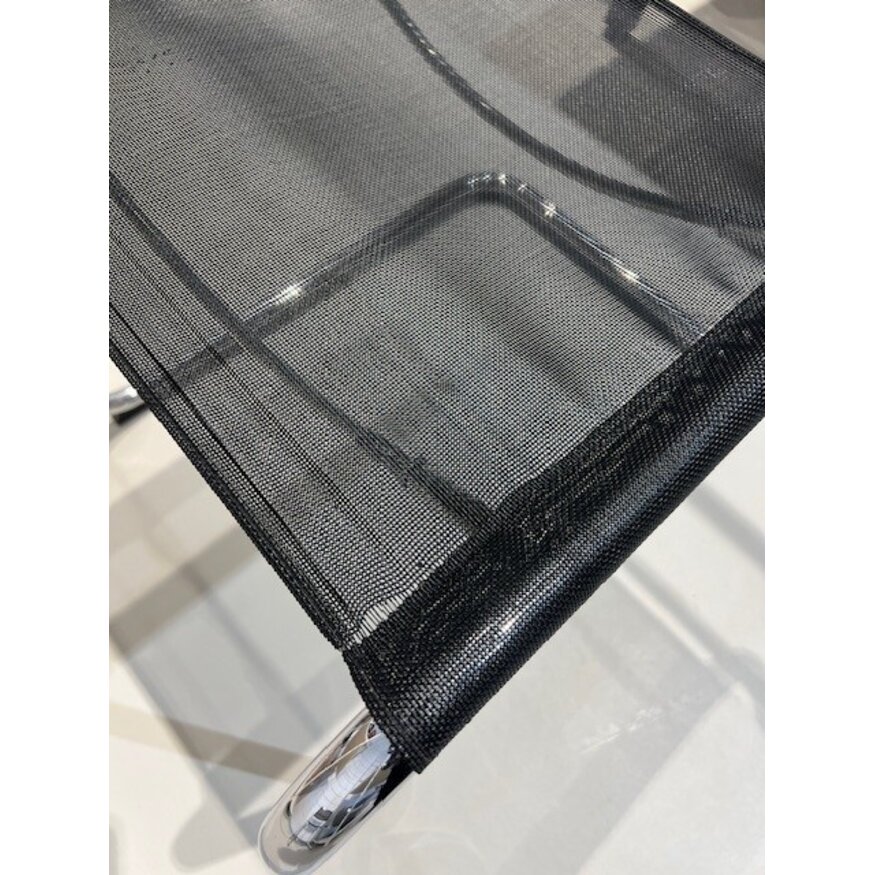 Thonet Mart Stam S33 stoel netweave zwart Thonet