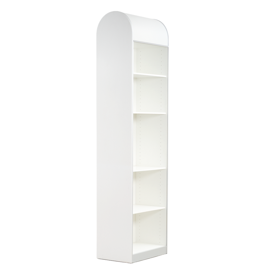 Pastoe Pastoe Fibre kast 207x55 cm wit met transparant