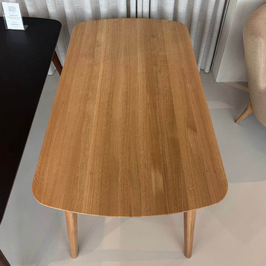 Tomrer Tafel 160x90 Eiken mat gelakt