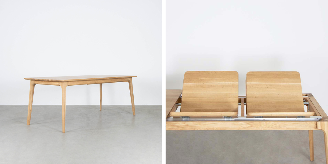 Fjerre tafel uitschuifbaar