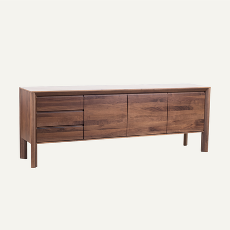 Eevi Dressoir 4-vak | Walnoot