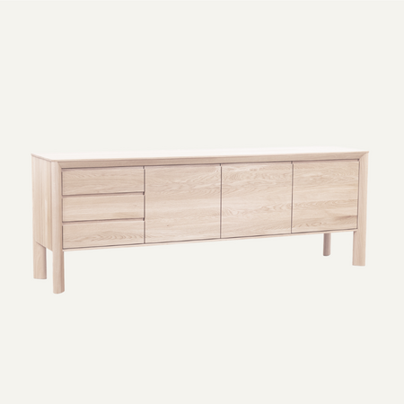 Eevi Sideboard 4-compartment | Eiken Whitewash